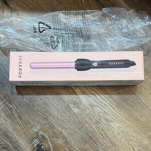 FoxyBae Rose Gold Curling Wand, Brand New!!